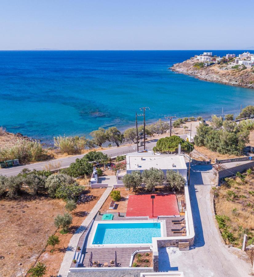 Flora'S Beach And Pool Villa In Syros Liaropa Ngoại thất bức ảnh