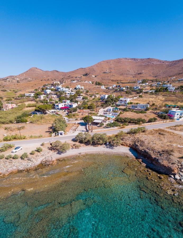 Flora'S Beach And Pool Villa In Syros Liaropa Ngoại thất bức ảnh