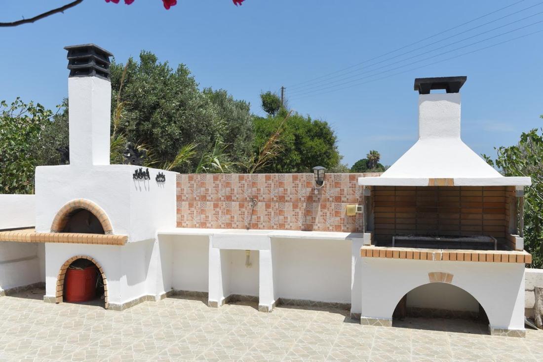 Flora'S Beach And Pool Villa In Syros Liaropa Ngoại thất bức ảnh