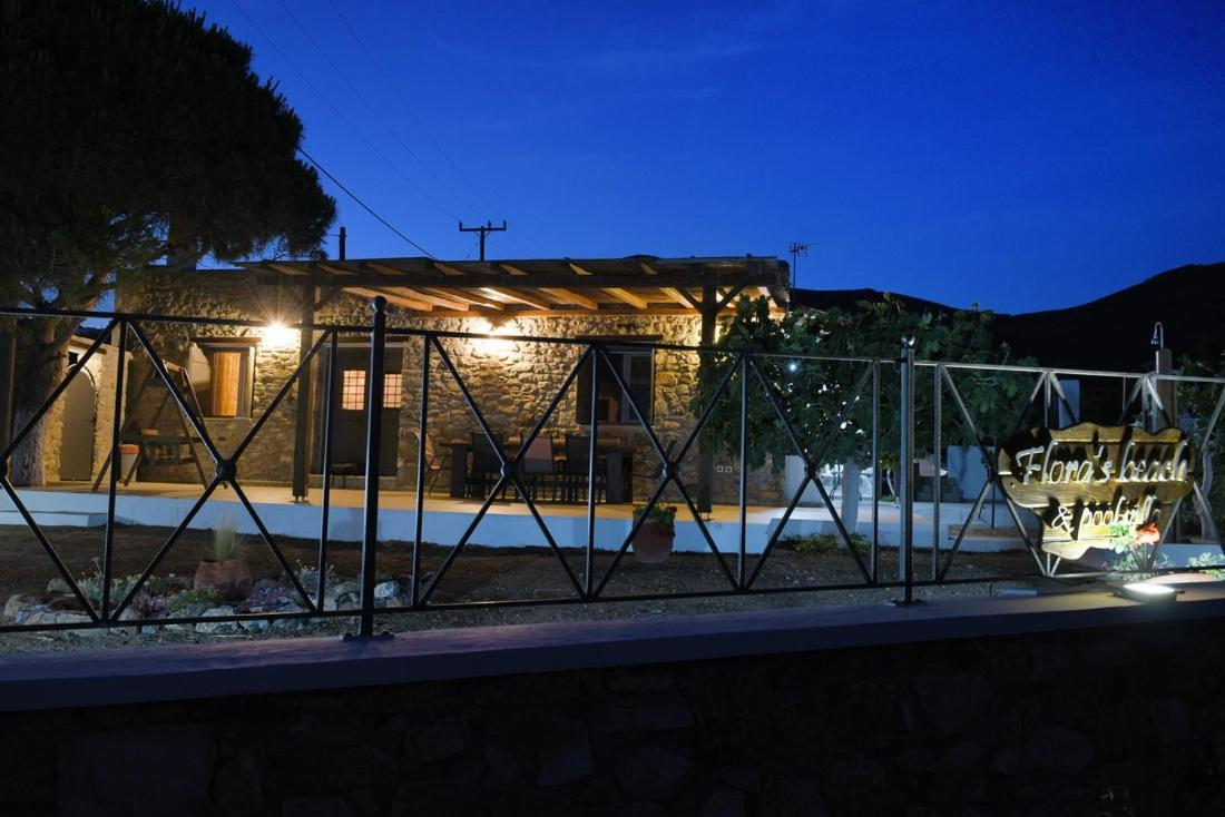 Flora'S Beach And Pool Villa In Syros Liaropa Ngoại thất bức ảnh